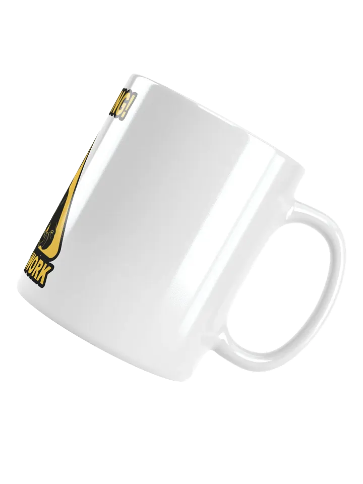 White Mug - Warning! Gamer at Work product image (2)