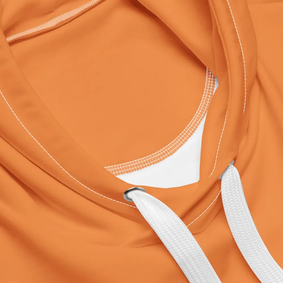 Rebel Bloom Unisex Hoodie - Orange product image (6)