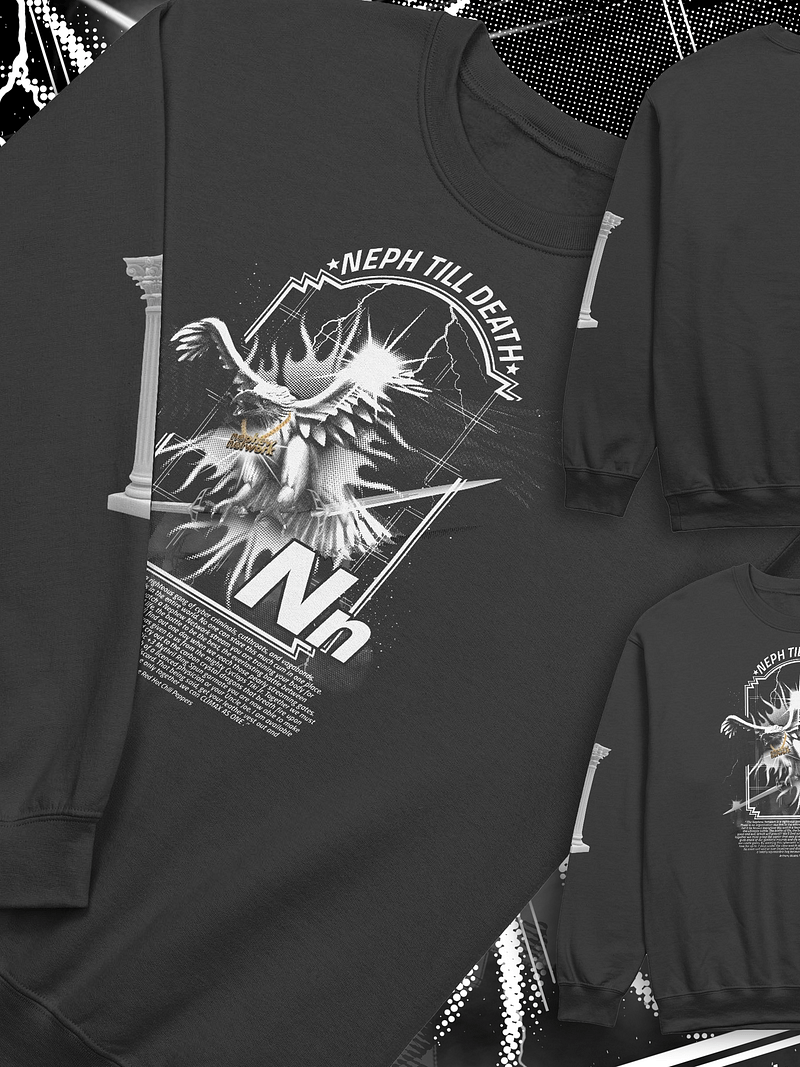 NEPH TILL DEATH SOARING EAGLE KINGS TEE FOR LOVERS AND POWER HOUSES