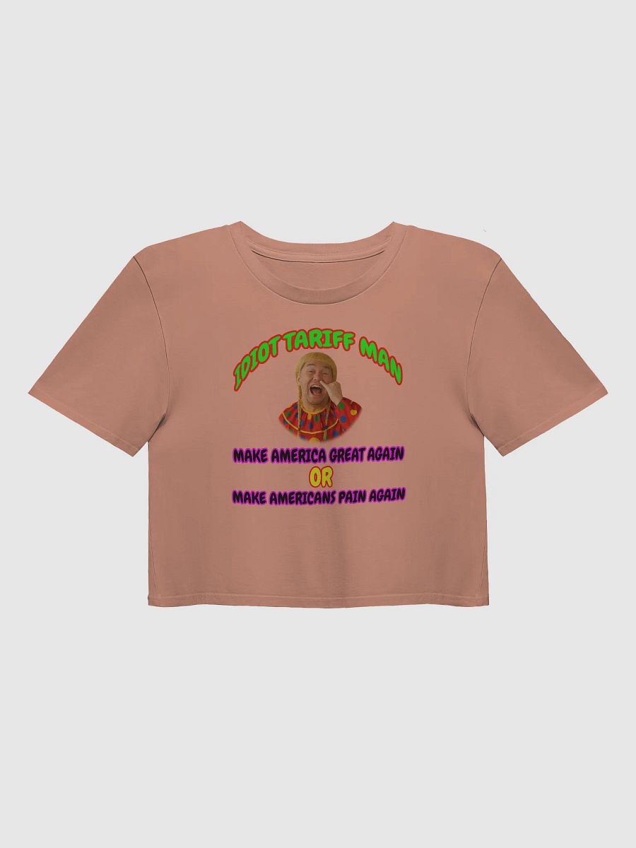 Clownish Political Statement Women's Crop Top product image (1)