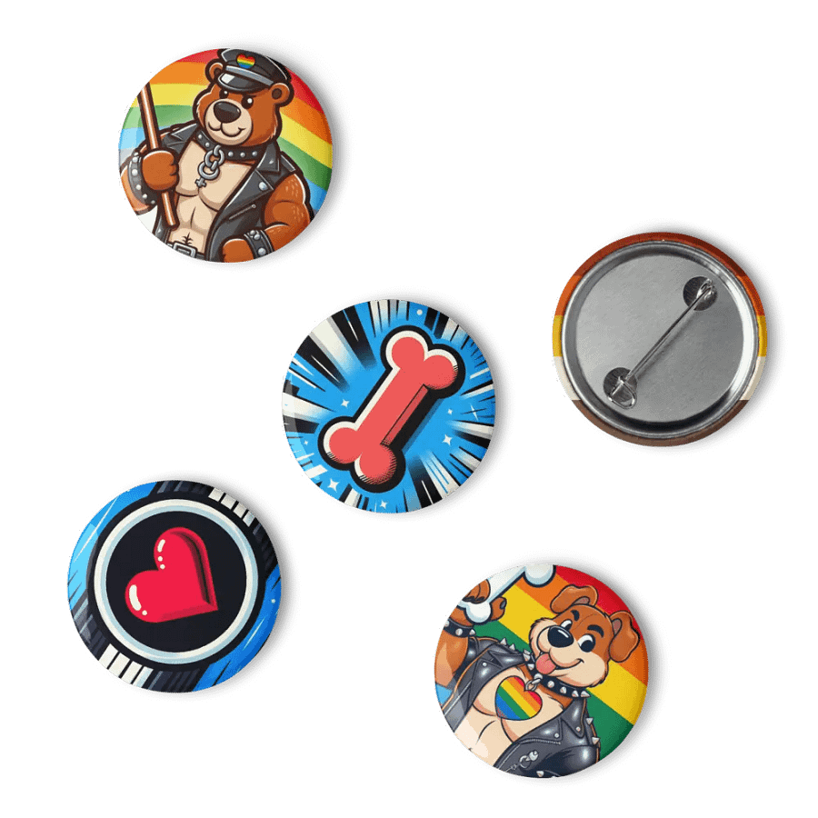 Leather, Bear, Pup, Pride Pins product image (6)