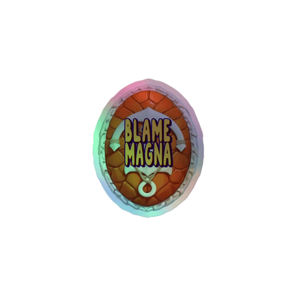 Blame Magna Sticker product image (1)