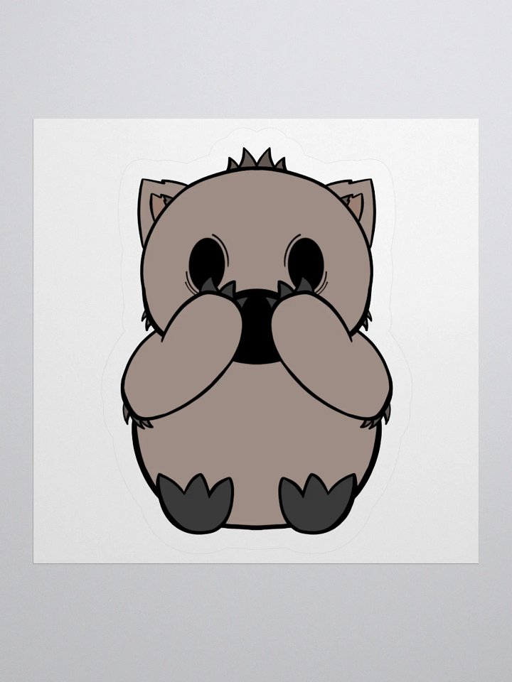 Soulless Wombat Sticker product image (1)