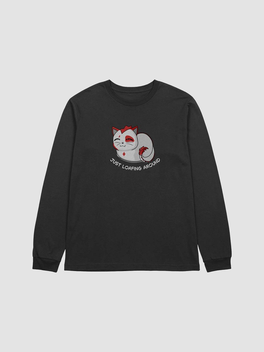 Just Loafing Around Cat Long Sleeve Tee product image (1)