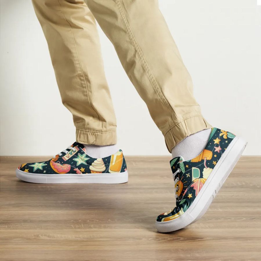 Summer Vibes Retro Canvas Shoes product image (11)