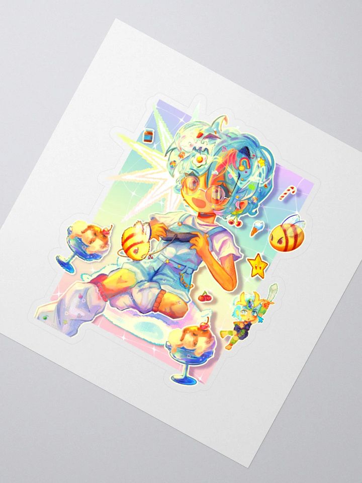 GlitchKraft 5-Year Anniversary Stickers product image (8)