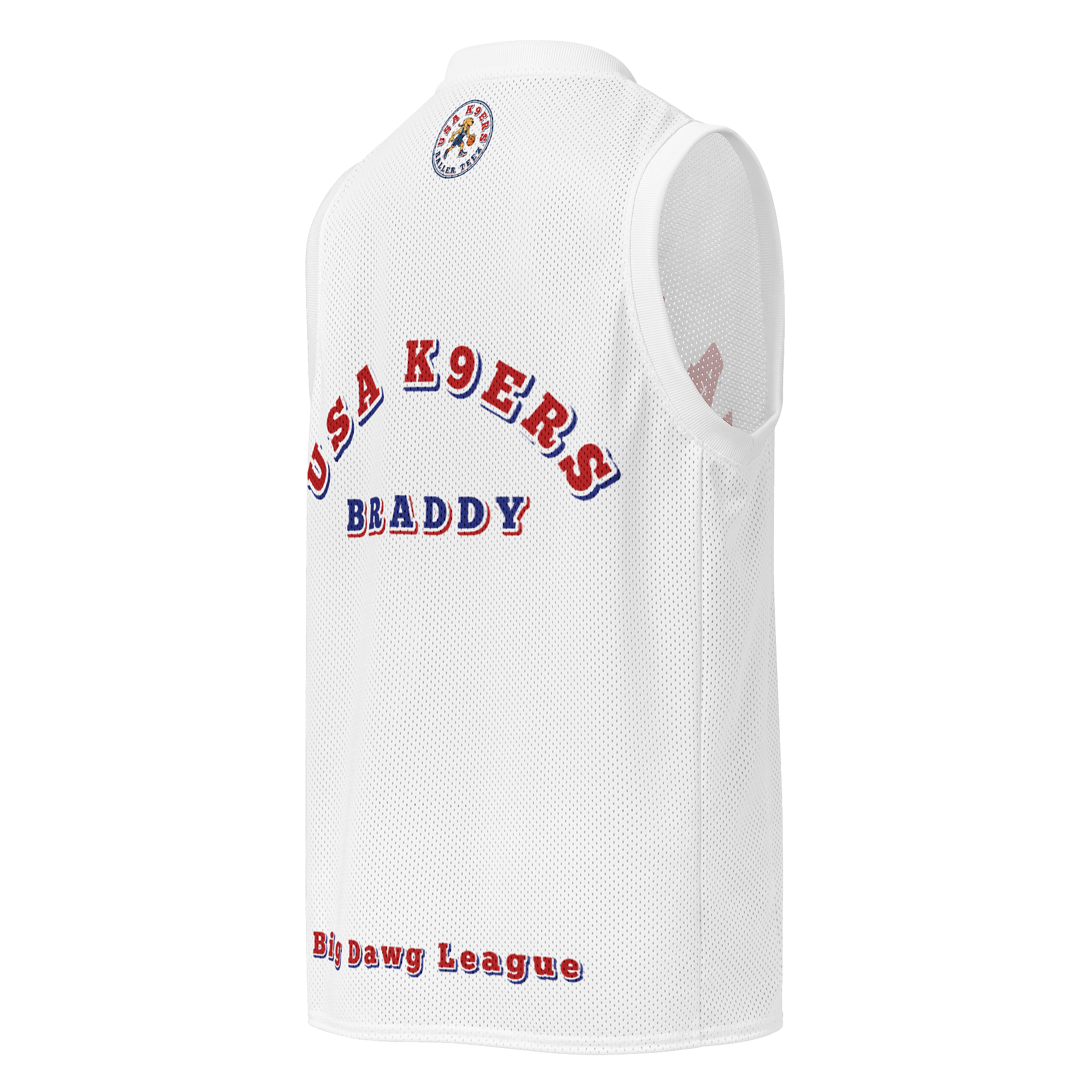 USA K9ERS Female Golden Retriever Premium Basketball Jersey product image (2)