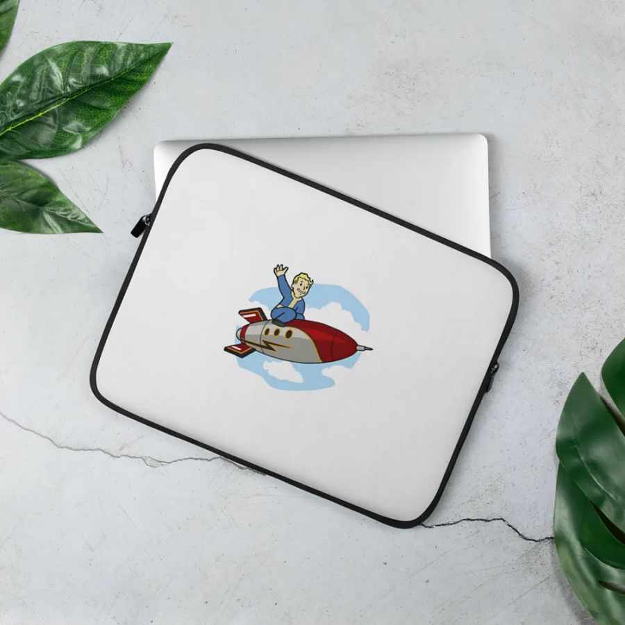 Fallout Red Rocket Vault Boy Notebook/Laptop Bag product image (3)