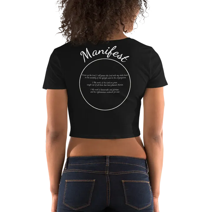 Manifest 111 Women's Crop Tee product image (1)