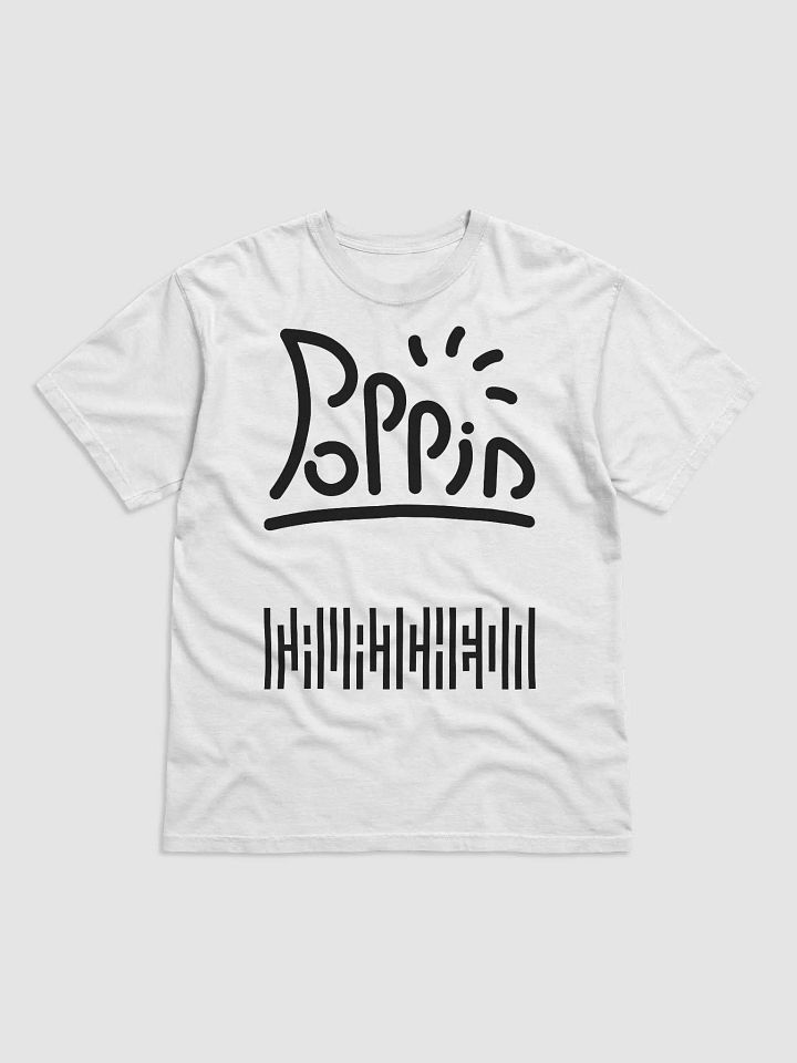 Poppin Cover Vector Shirt Black product image (1)