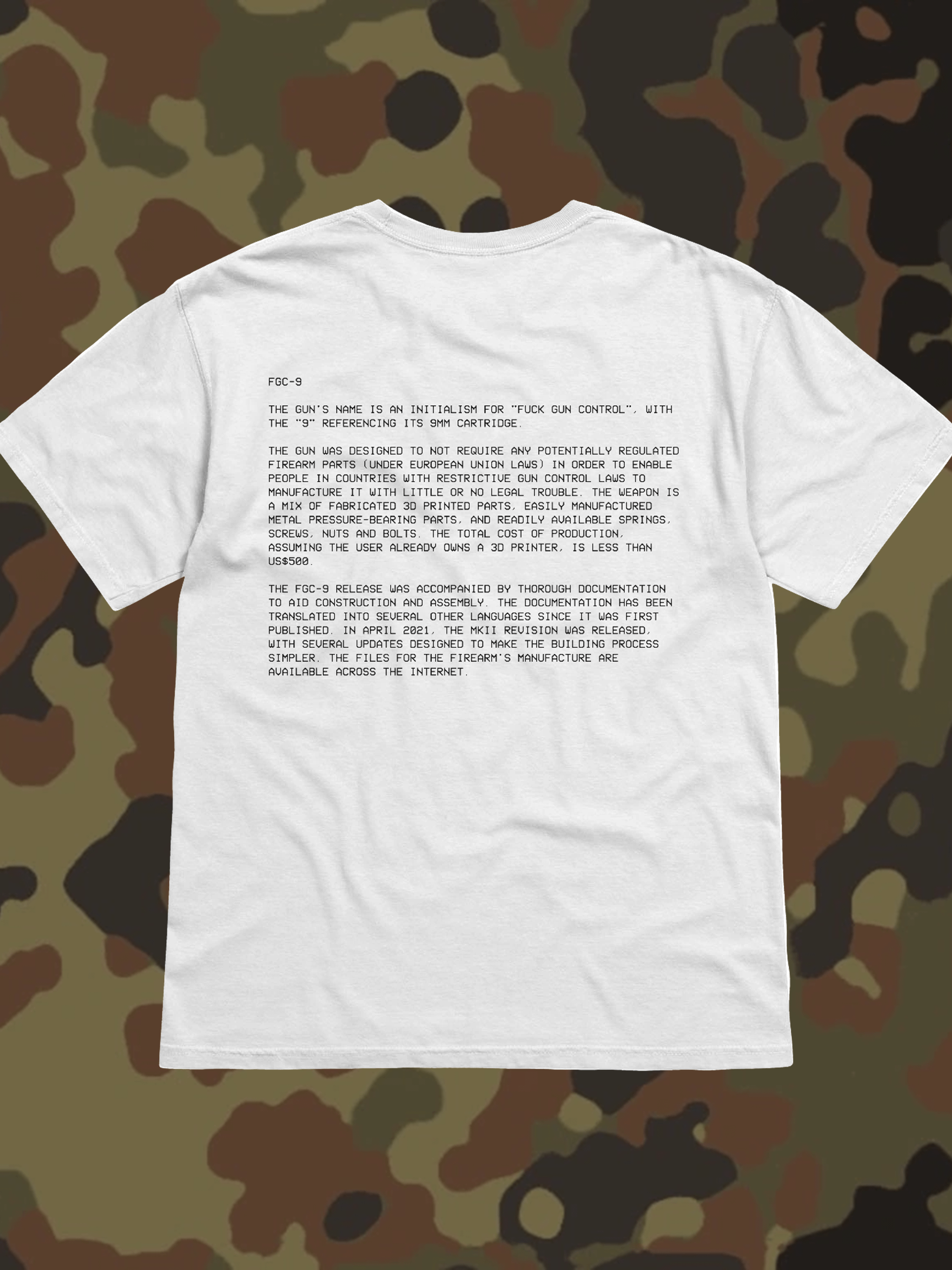 FGC-9 SHIRT product image (4)