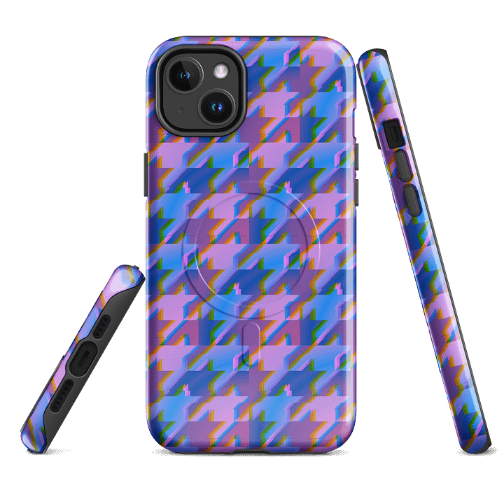 Houndsglitch x Vaporwave MagSafe® Tough Case for iPhone® product image (1)