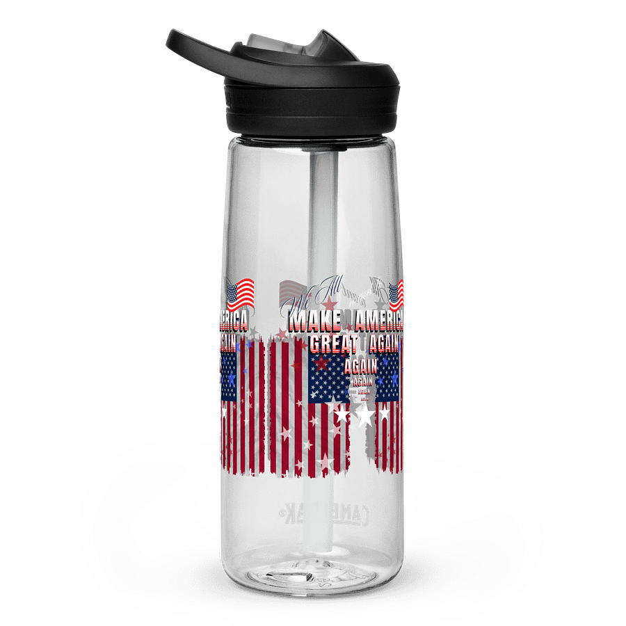 Sports Water Bottle MAGA Flag design for sportsman and woman product image (4)
