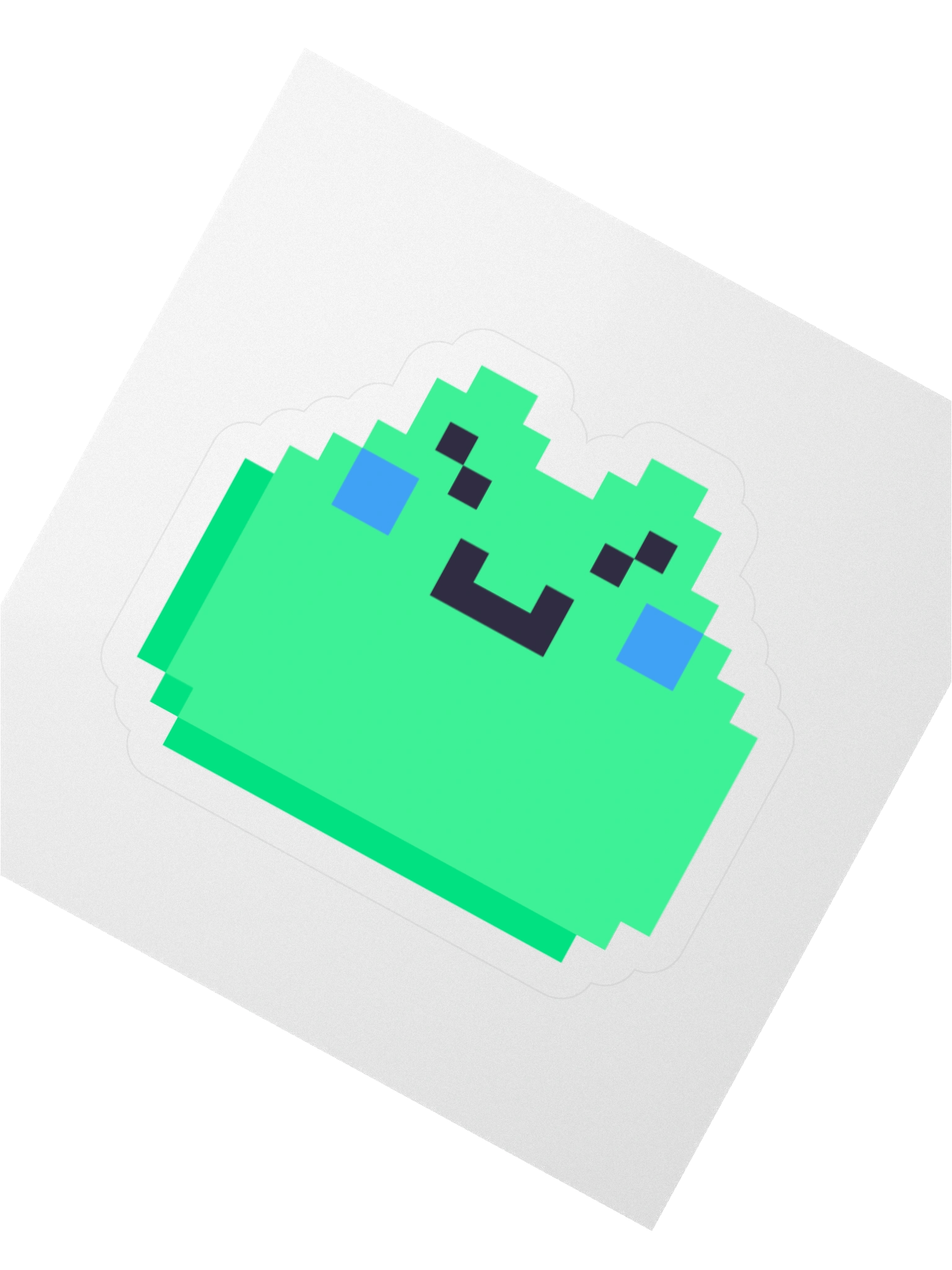 Pixel Frog Sticker product image (6)