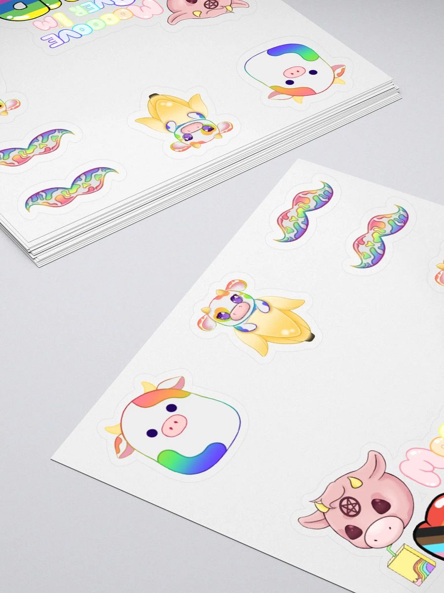 Milkers' Pride Sticker Set 🌈 product image (4)
