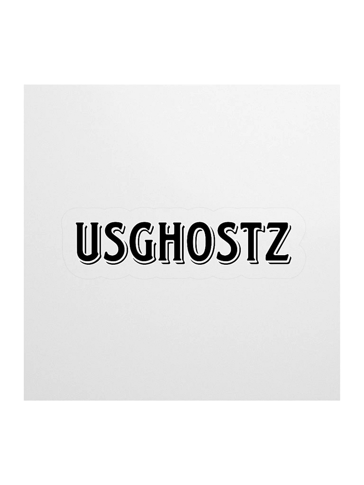 Zticker Usghostz. product image (1)