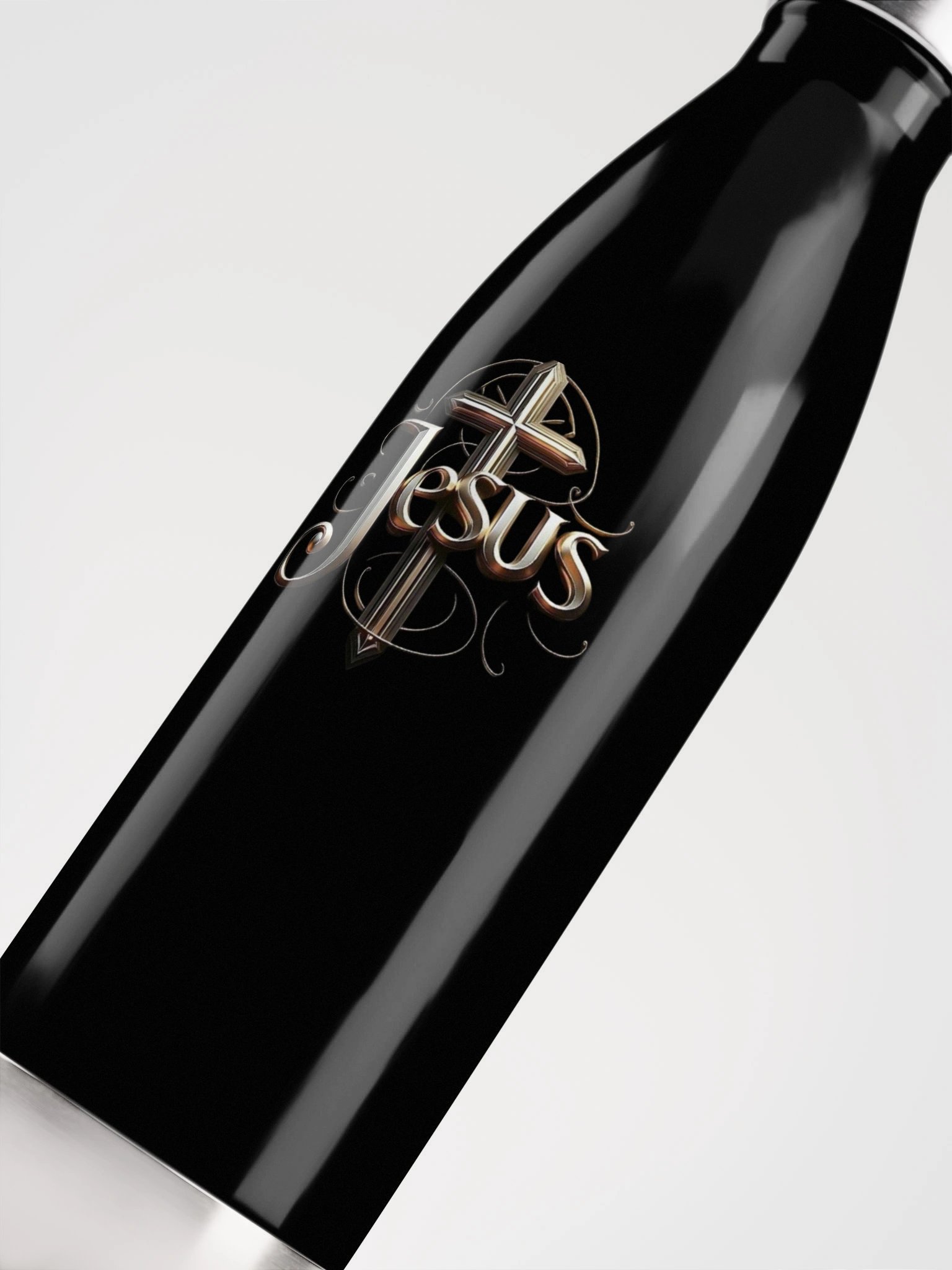 Divine Steel Elegance Stainless Steel Water Bottle product image (5)