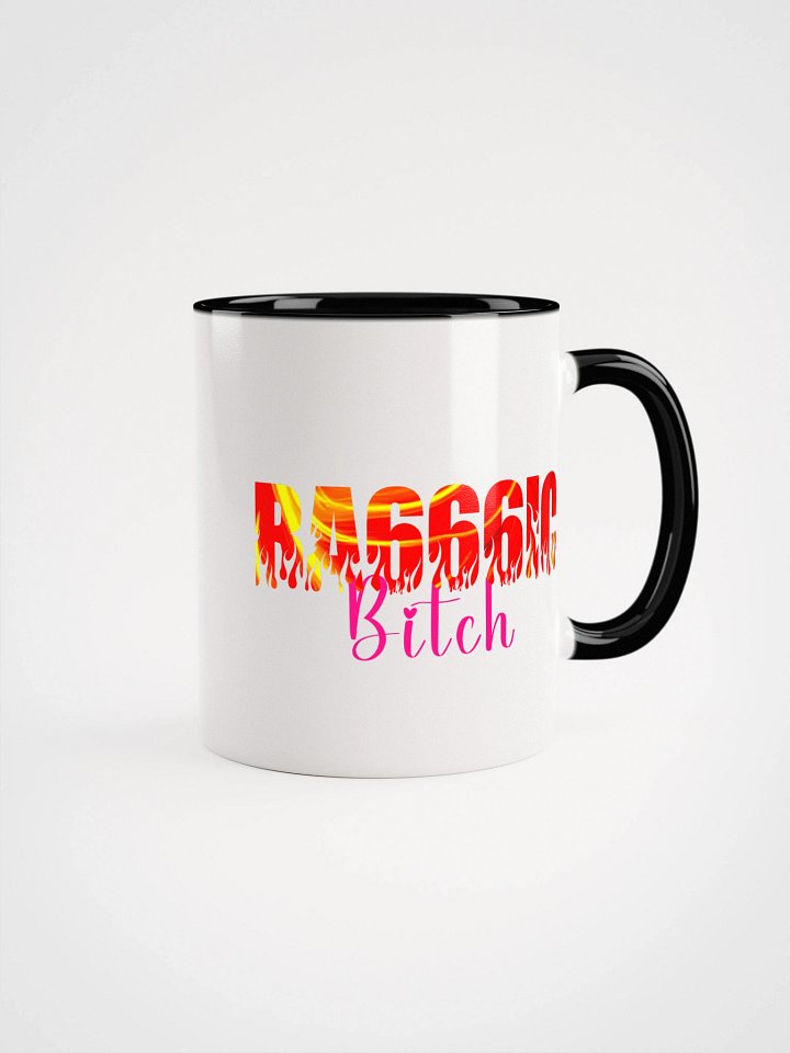 Ba666ic Bitch Accent Mug product image (4)