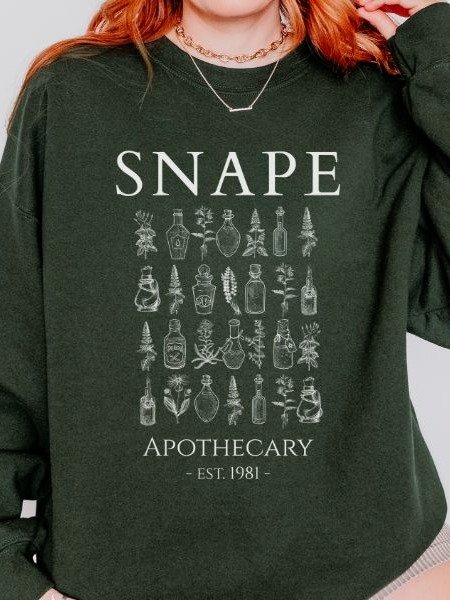 Snape Apothecary Cozy Minimalist Fall Sweatshirt product image (39)