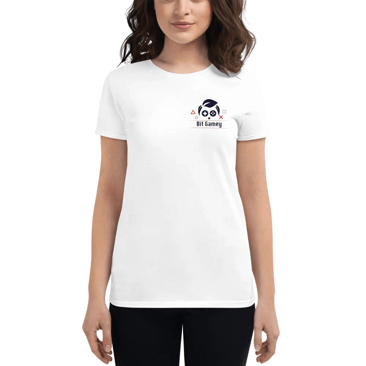 Bit Shirty (Woman Cut - White) product image (1)