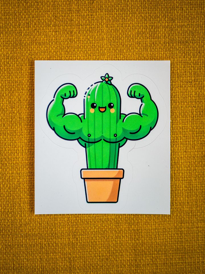 Cactus Arms! Sticker product image (2)