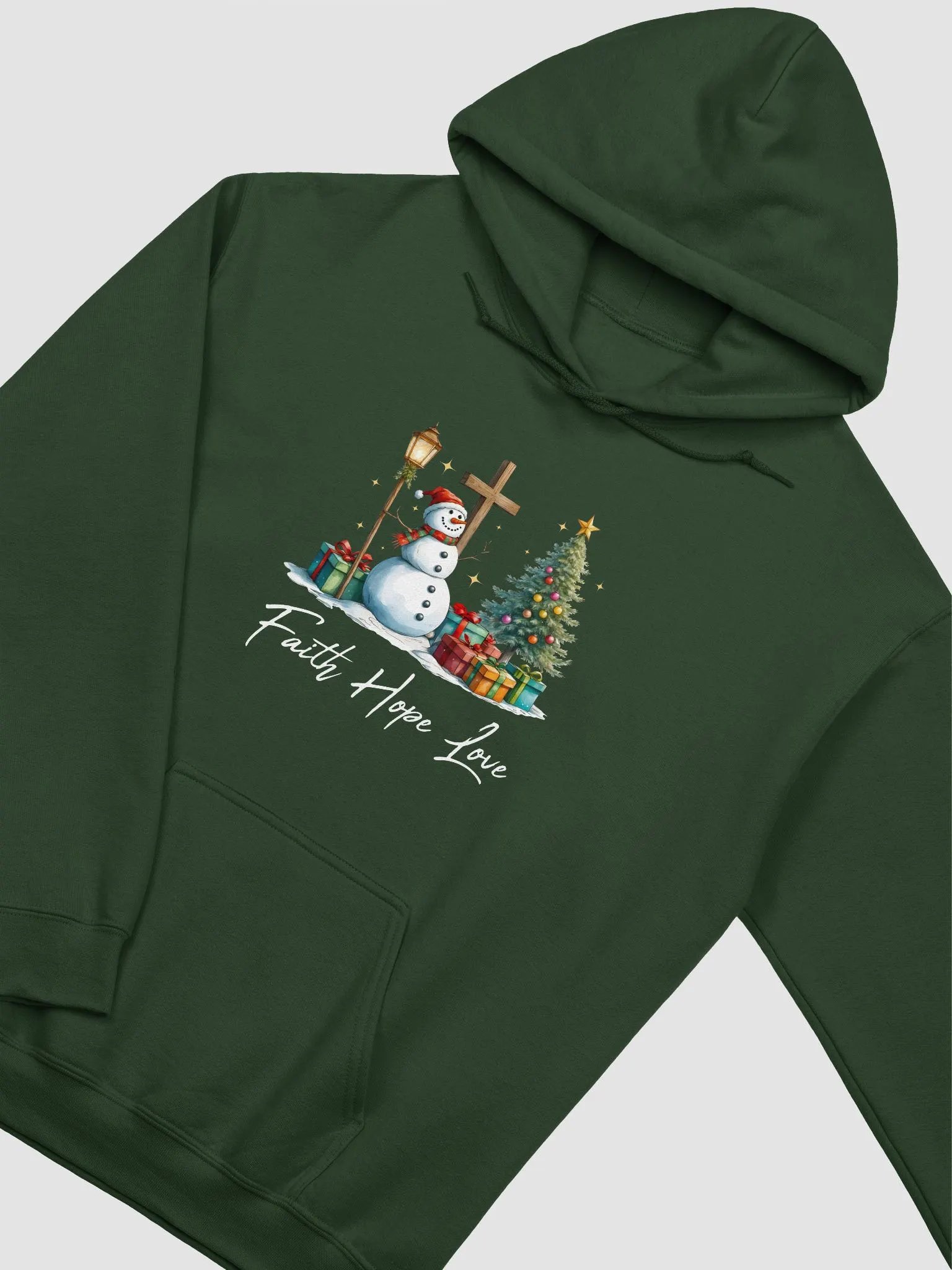 Faith Hope and Love Christmas Hoodie product image (28)