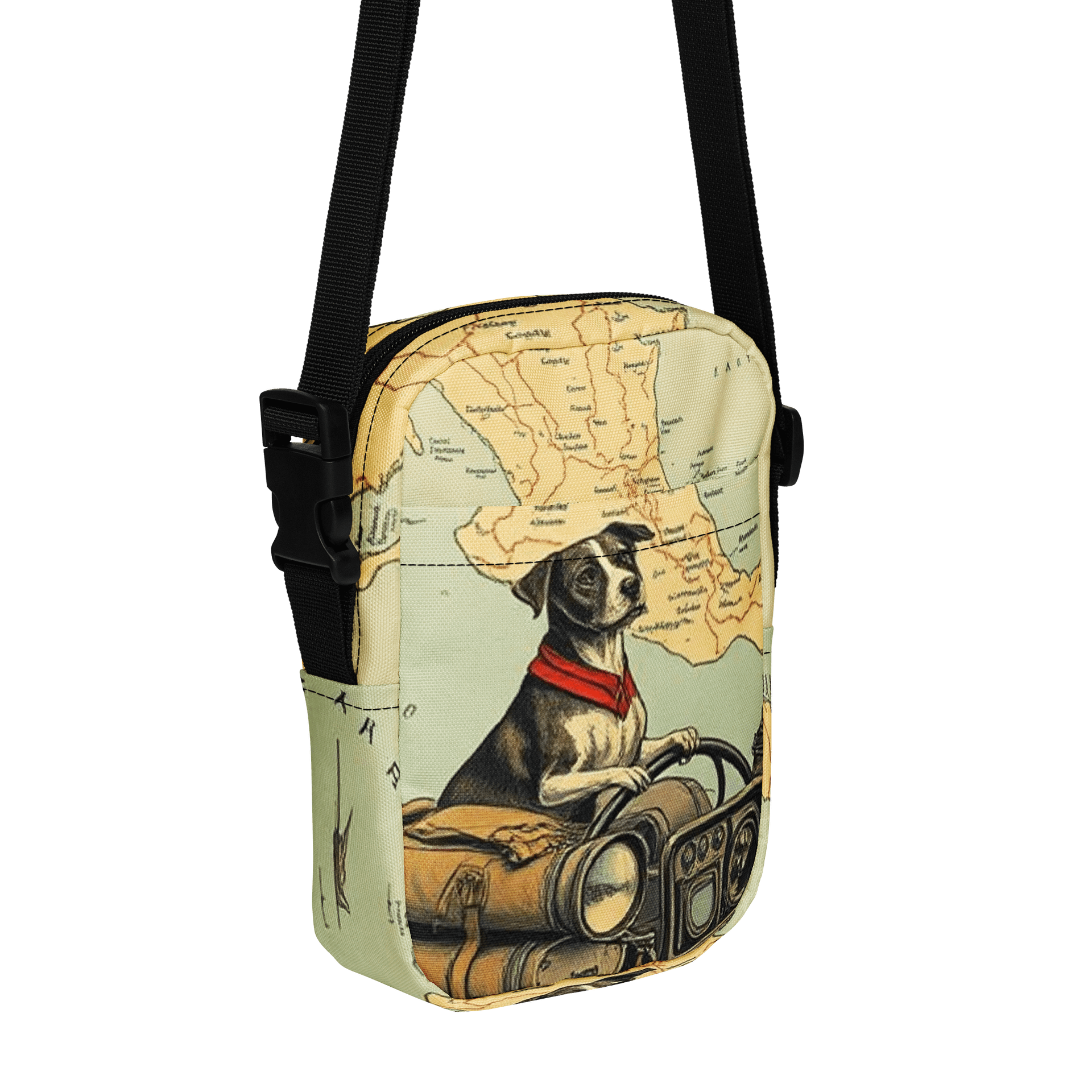 Perro Piloto Mini — México Map Crossbody product image (2)