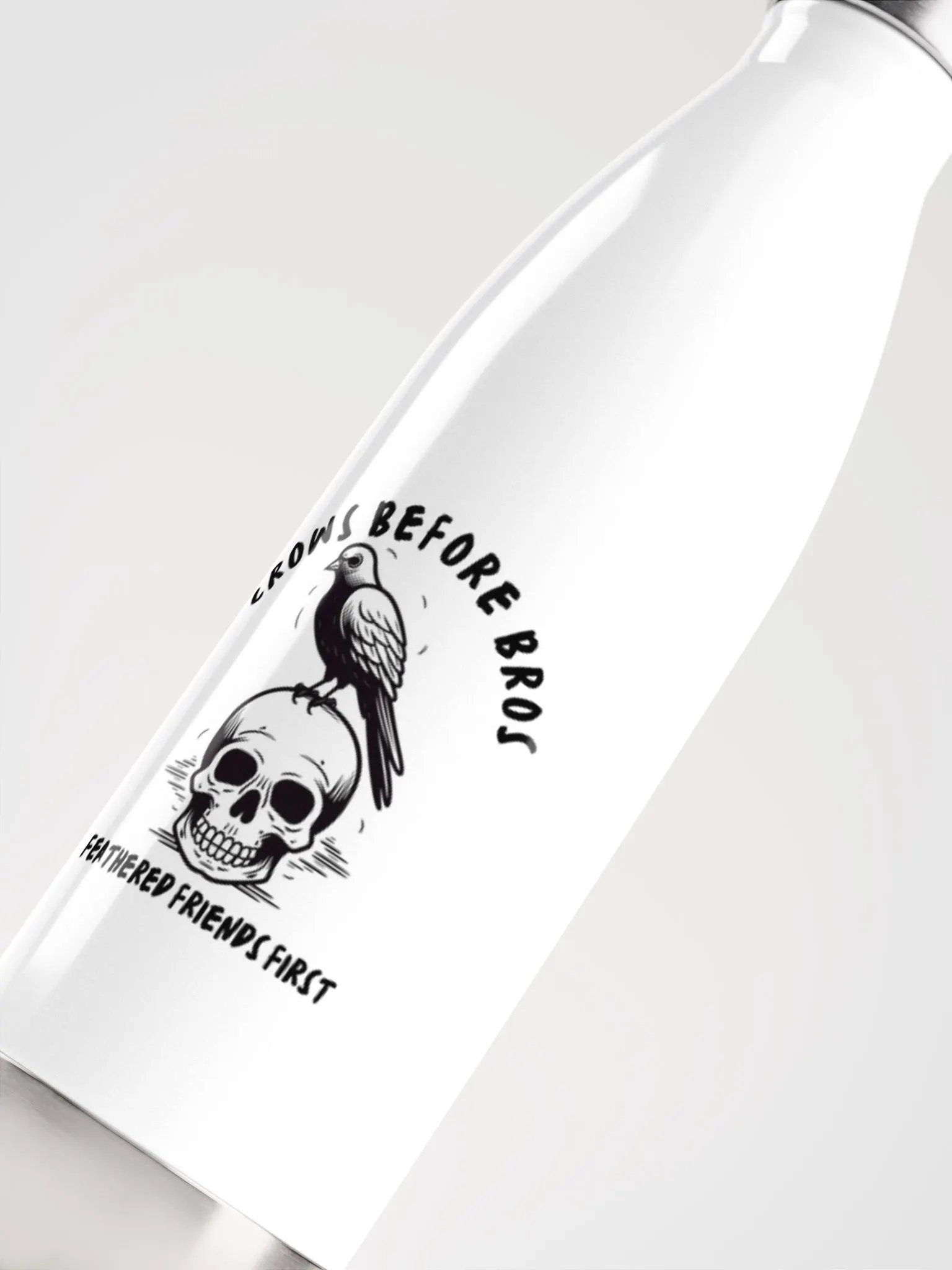 CROWS BEFORE HOES WATER BOTTLE : Limited Edition product image (5)