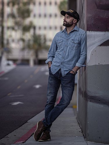 Knocked out some press package photos with producer friend @lostone_1981 

Thank you for coaching me through the photo shoot....