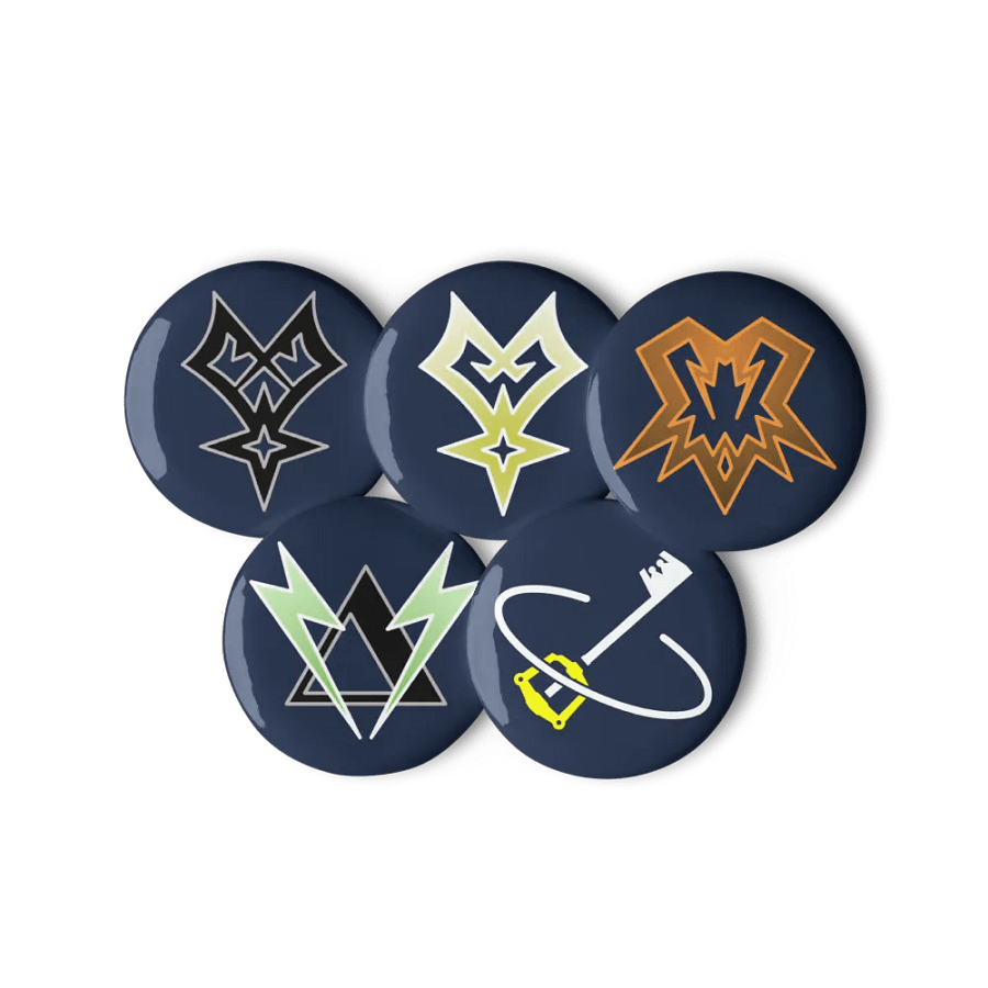 Keyblade Forge Emblem Pin Set product image (4)