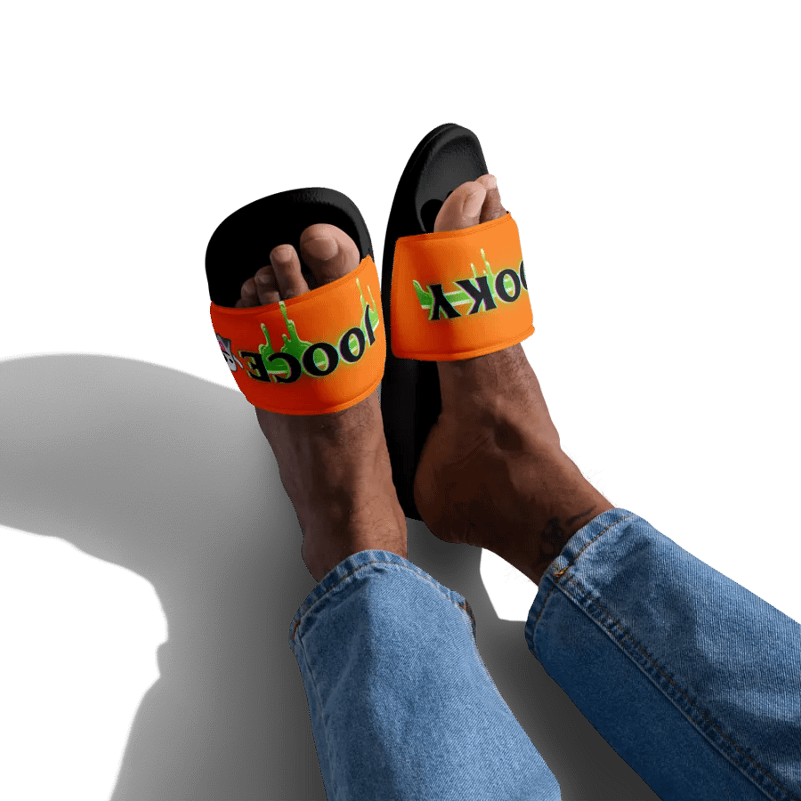 SPOOKY JOOCE Men's Slidez - Orange product image (5)