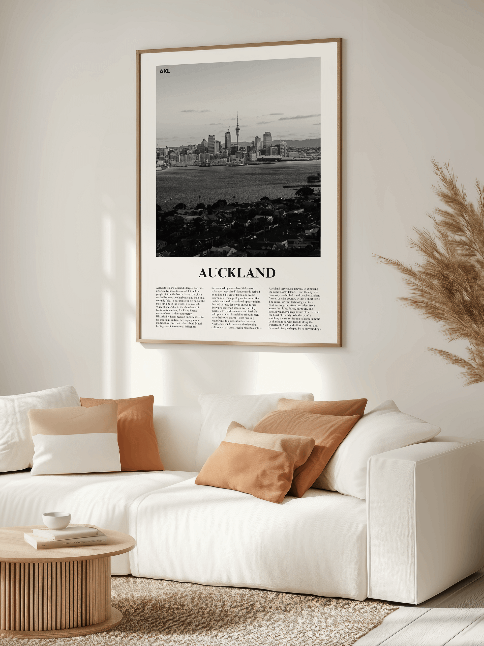 Auckland 01 Newspaper Poster | Framed product image (3)