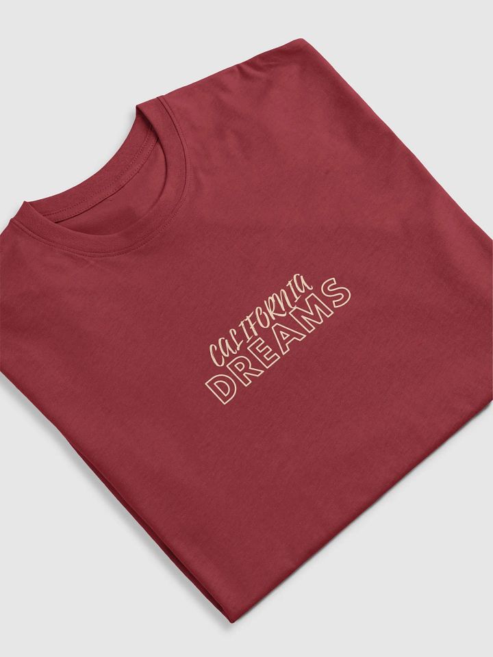 California Dreams Men Oversize Fit T-Shirt - Red product image (1)