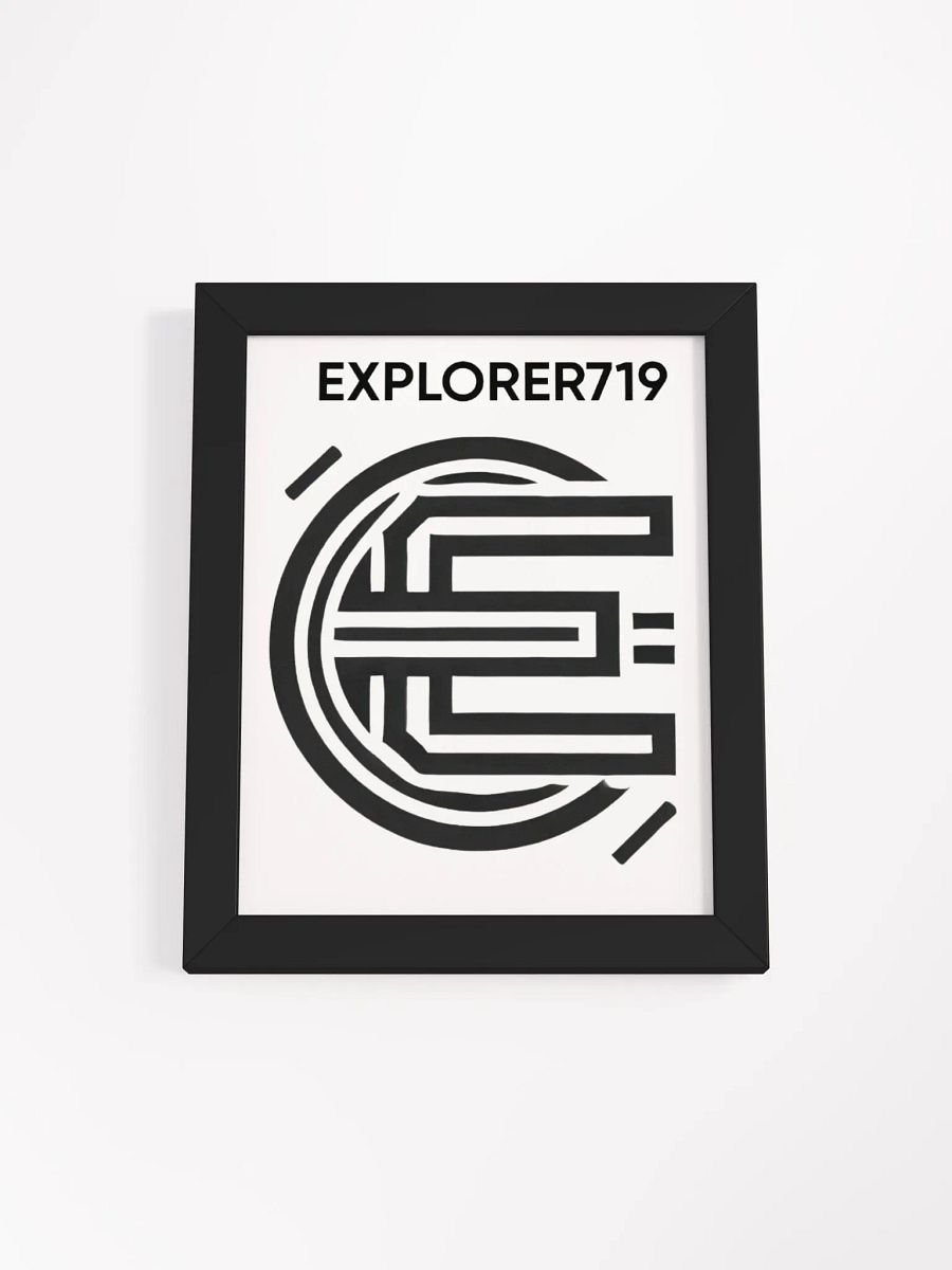 Explorer719 Poster con Cornice product image (1)
