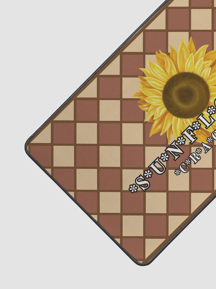 Sunflower Crackers Desk Mat product image (1)
