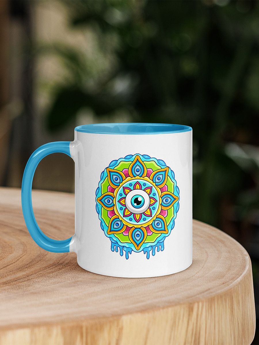 Eye Mandala - Mug with Color Inside product image (6)