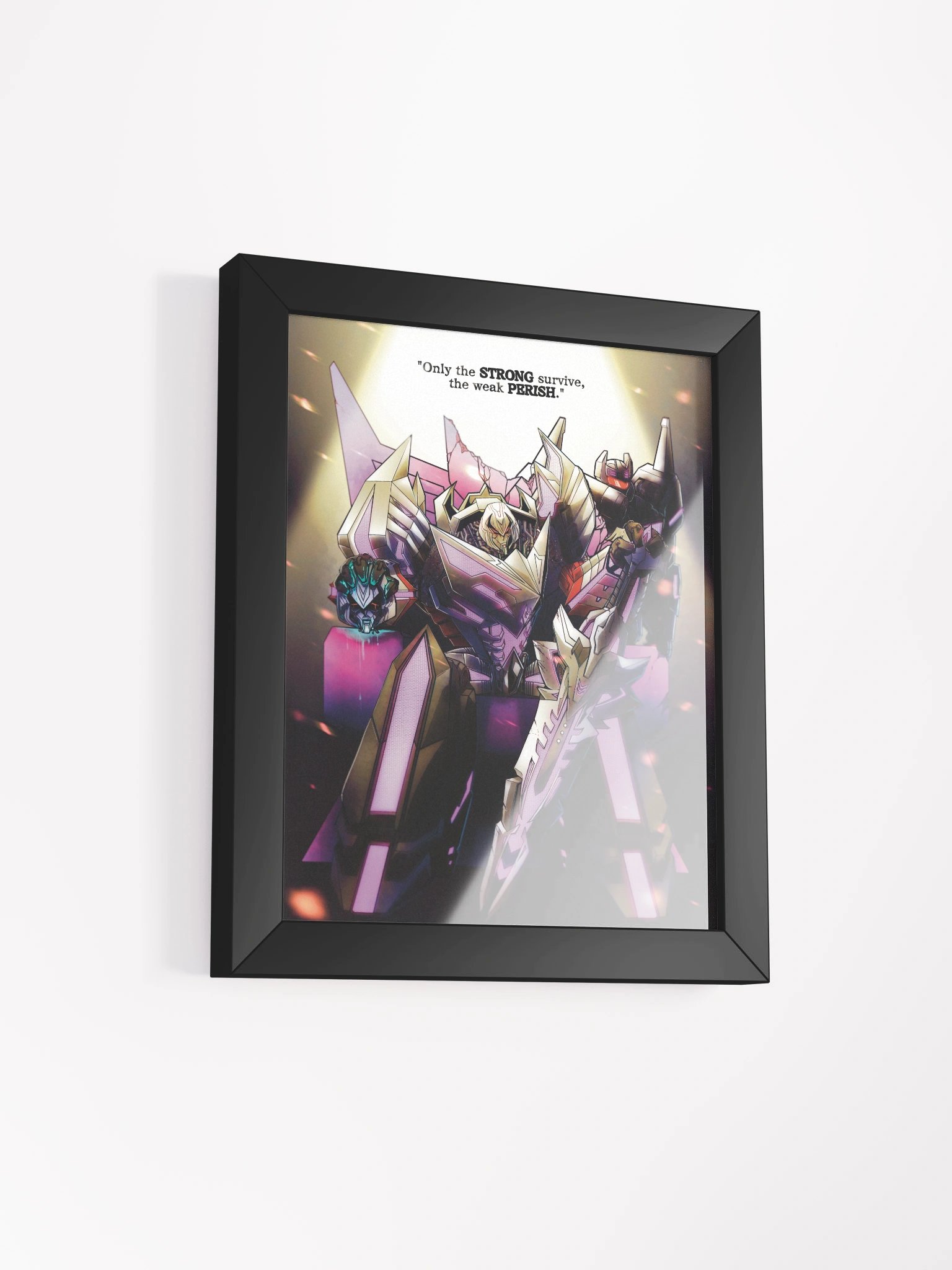 Hero Framed Poster (Quote) product image (2)