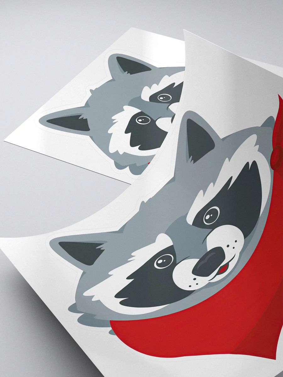 Sleepy Bandit Logo Sticker product image (4)