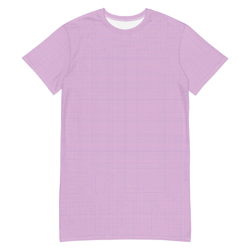 Abstract Pink Fantastic T Shirt Dress product image (9)