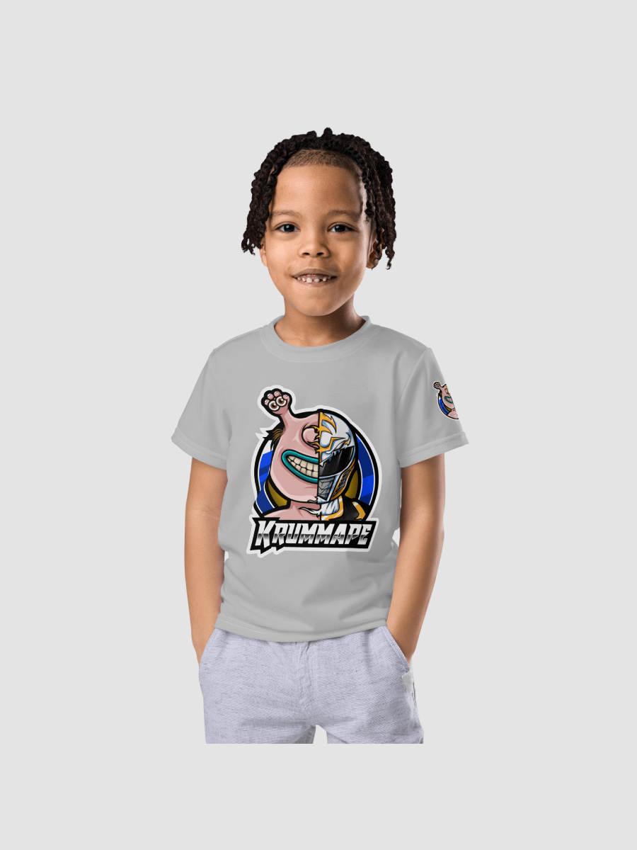 [KrummApe] All-Over Print Kids Crew Neck T-shirt product image (5)