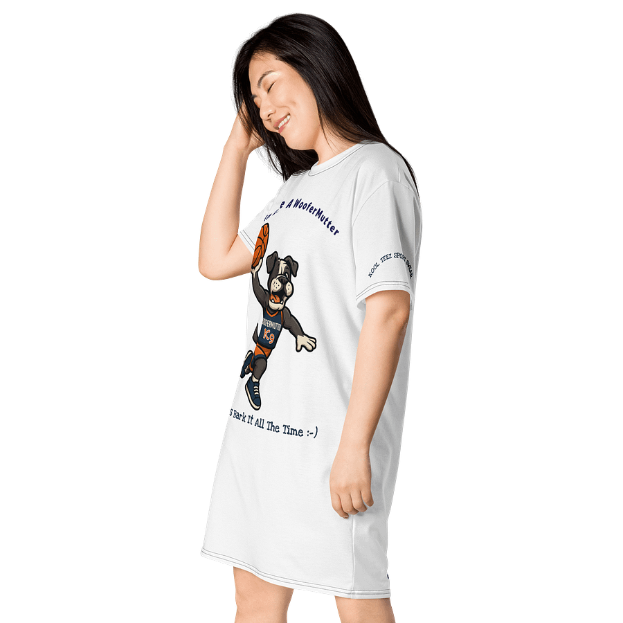 Bulldog T-shirt Dress product image (3)