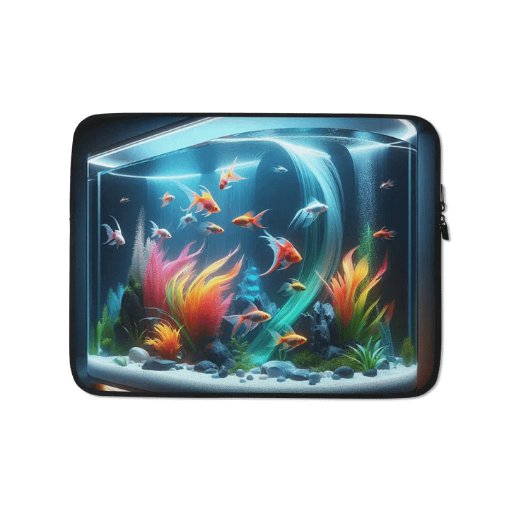 Aquatic Wonderland Laptop Sleeve | AI Design product image (1)