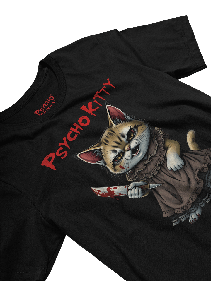 Grizelda Psycho Kitty Supersoft Unisex T-Shirt product image (2)