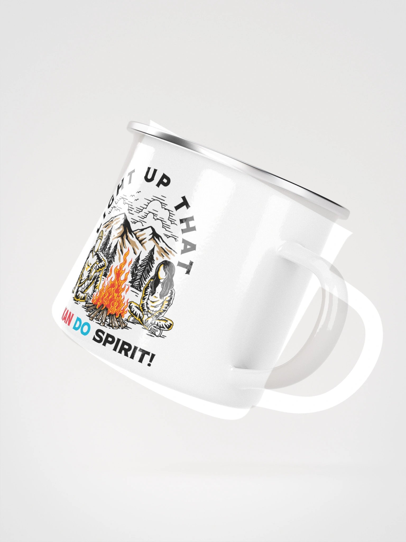 Kan Do Spirit Enamel Mug product image (3)