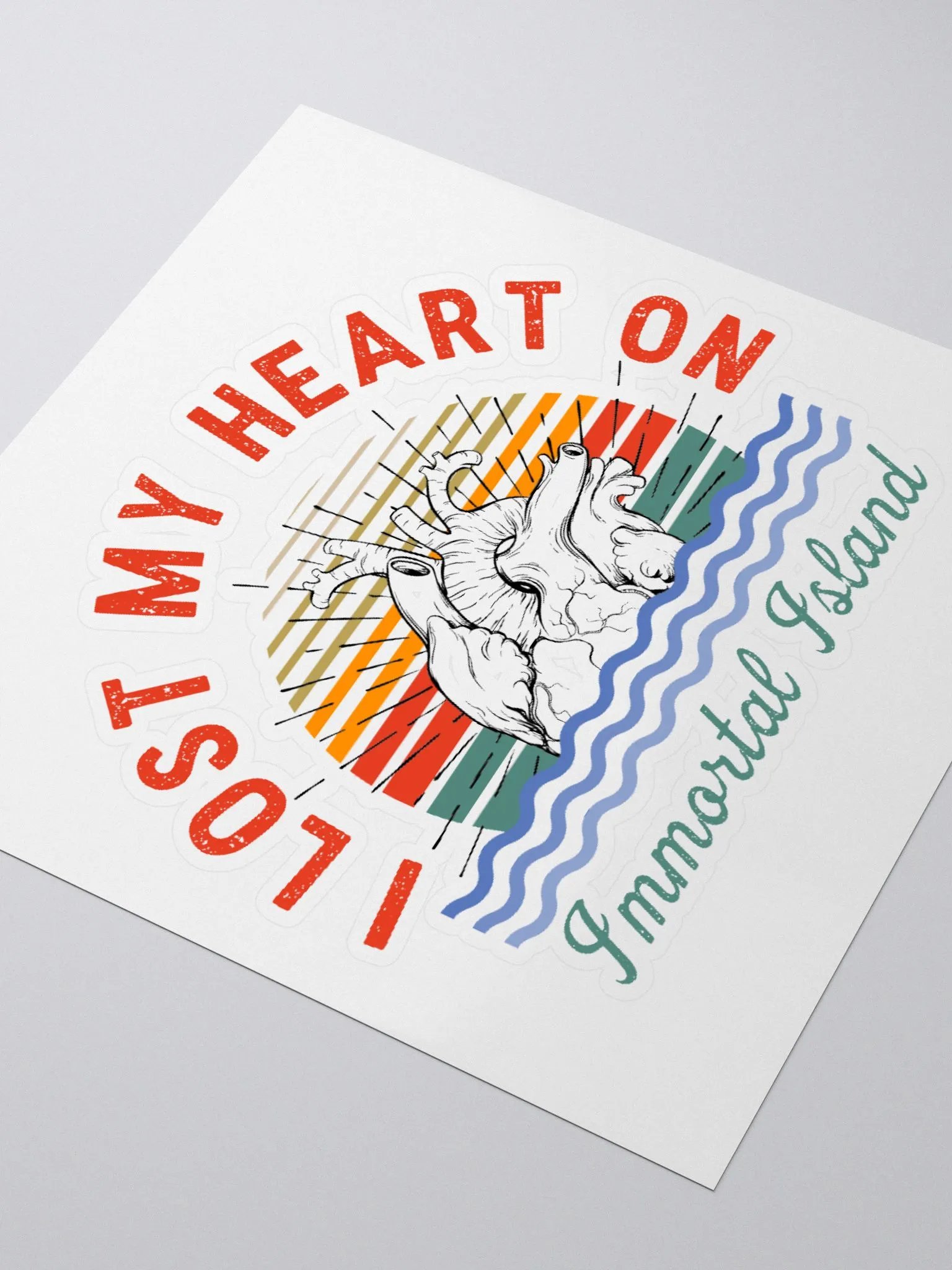 I Lost My Heart Sticker product image (3)