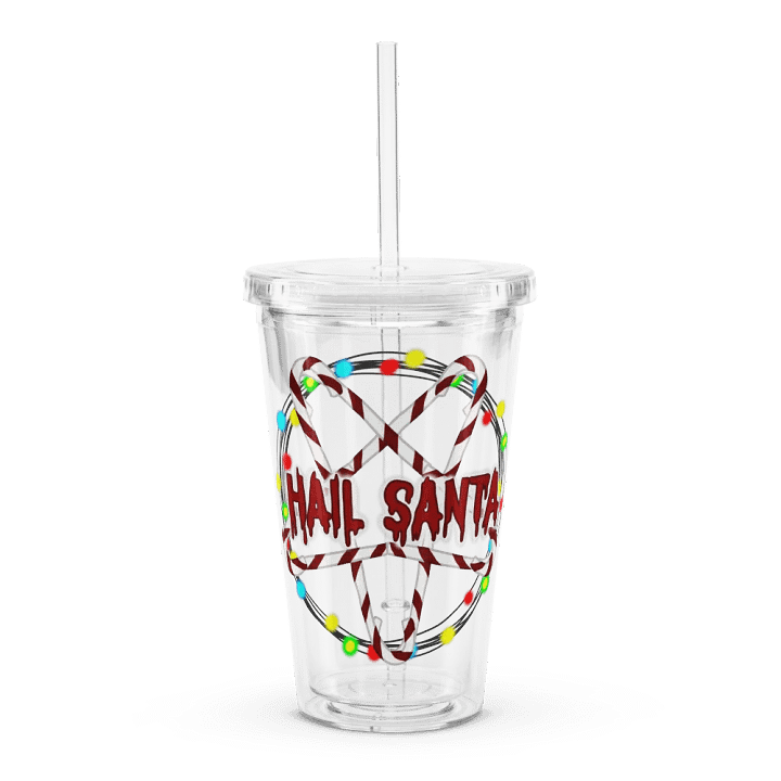 Hail Santa Clear Tumbler product image (1)