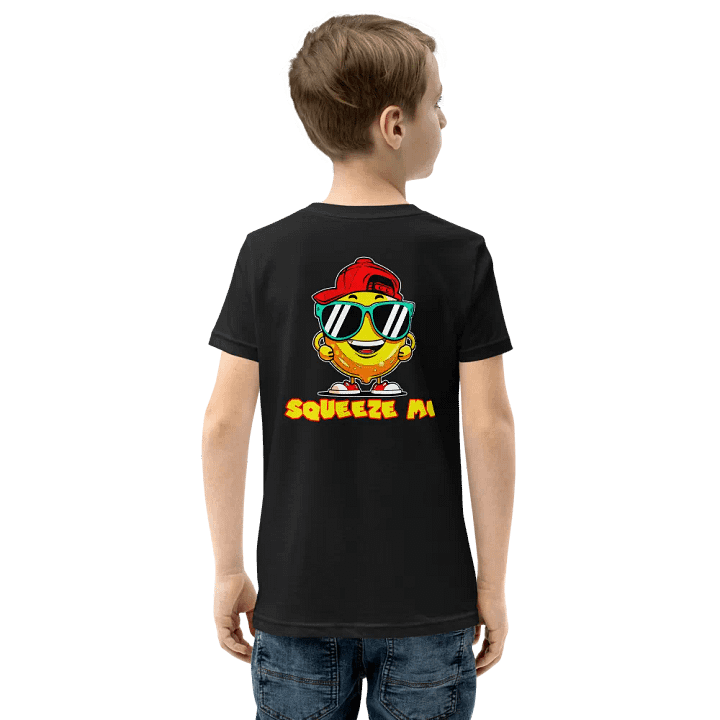 The Lemonade Dealer Kid's Black T-Shirt product image (2)