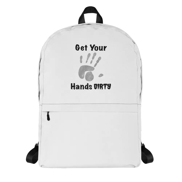 Get Your Hands Dirty Backpack product image (1)