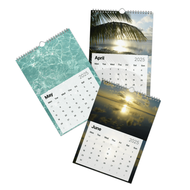 Calendar 2025 - Cook Islands 'Heaven on Earth' product image (3)