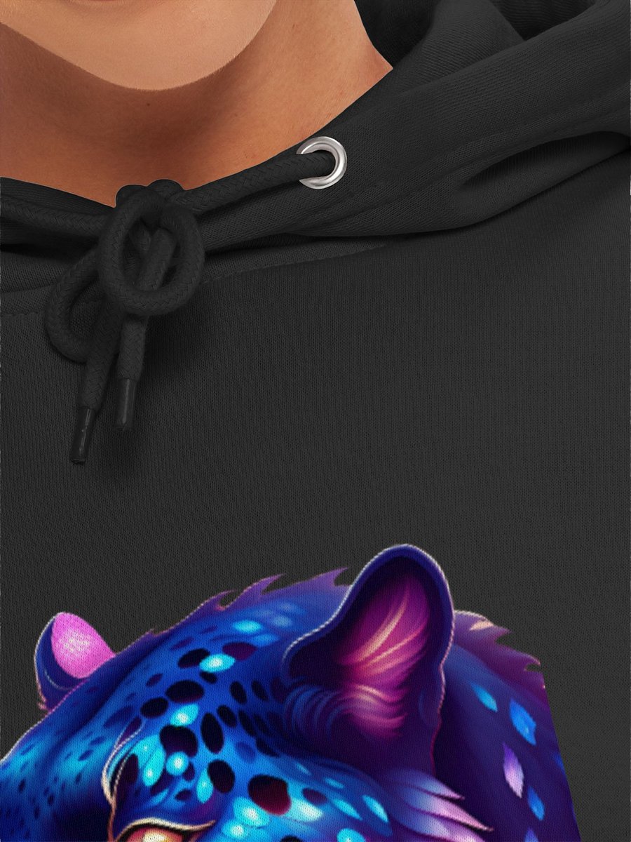 Neon Panther Fantasy Premium Hoodie product image (7)